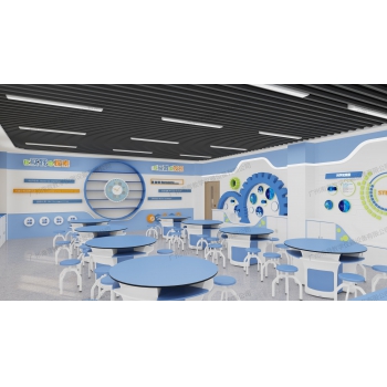 人工智能教室效果图